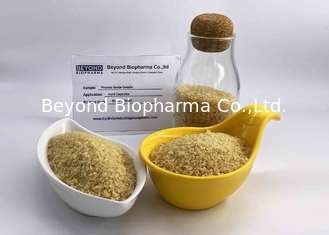 Pharma Grade Edible Gelatin Powder For Produce Soft Gel GMP Certificate