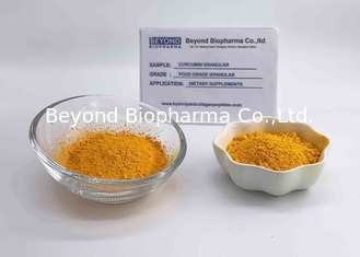 Raw Material Organic Curcumin Extract Powder , Turmeric Powder For Back Pain