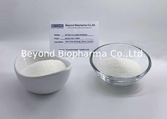 CAS 9007-34-5 Bovine Collagen Granule For Sachets , Solid Drink Powder