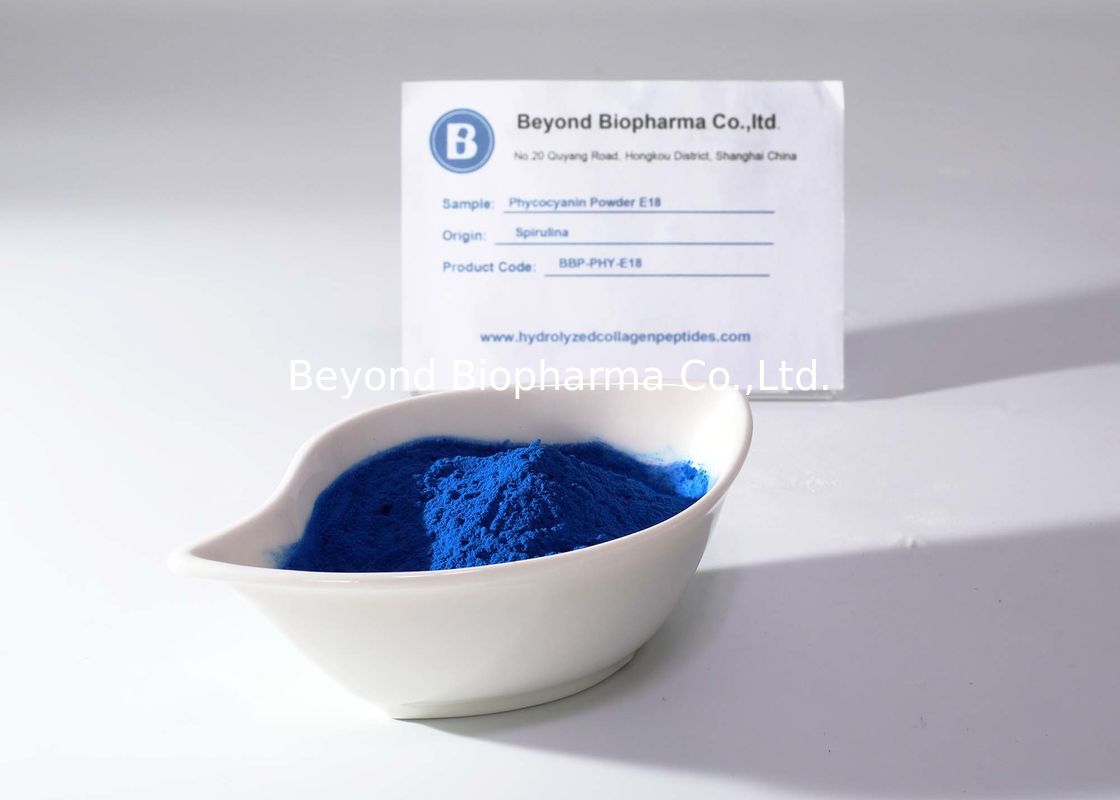 Halal Verified Phycocyanin Powder As Natural Blue Coloring For