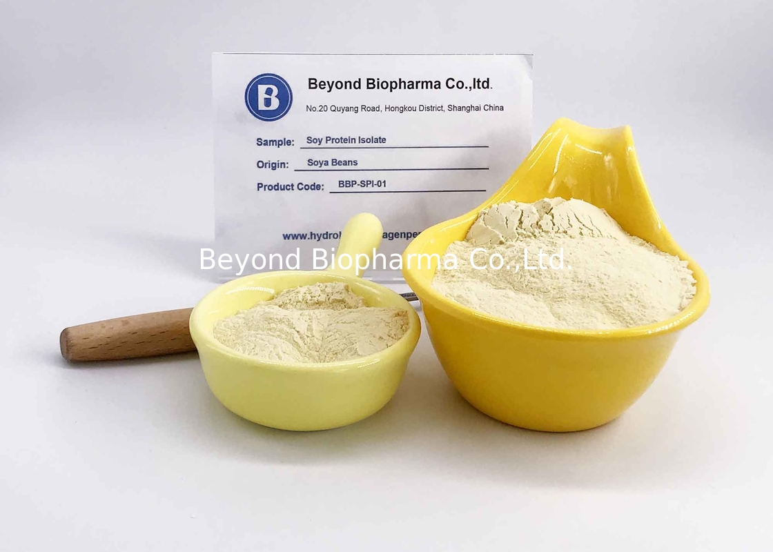 Non GMO Organic Verified Soy Protein Isolate Powder With 80 Purity Of
