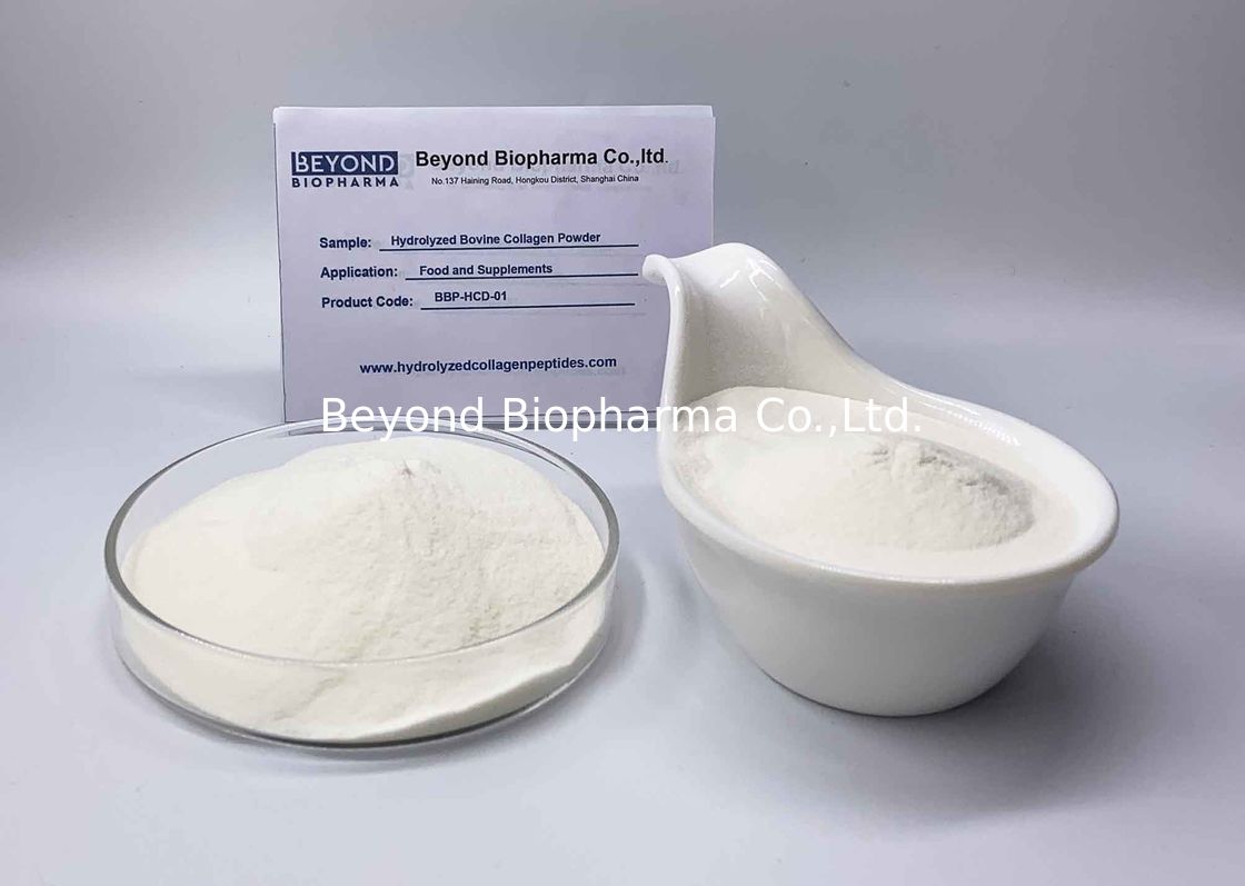 Bovine Skins Hydrolyzed Collagen Type 1 For Solid Drinks Protein Powder