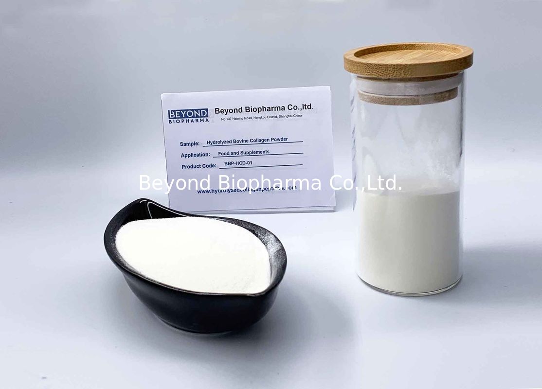 Grass Fed Hydrolyzed Bovine Collagen Powder Type 1 And 3 Quick Solubility