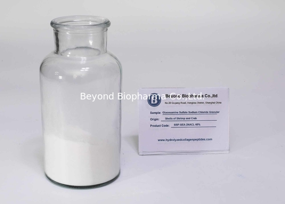 Granulated DC Grade Glucosamine Sulfate Sodium Chloride With Good Flowability