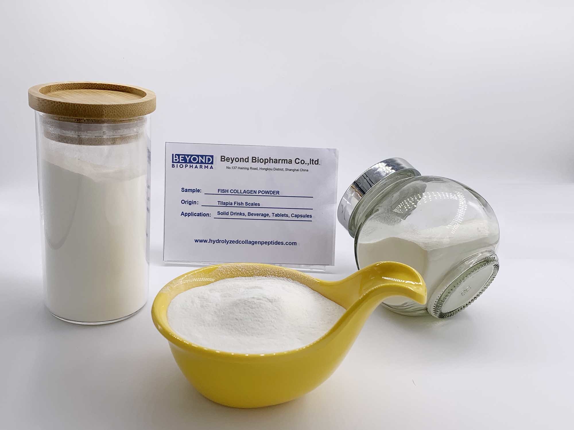 Tilapia Fish Scales Hydrolyzed Collagen Peptides High Bioavailability