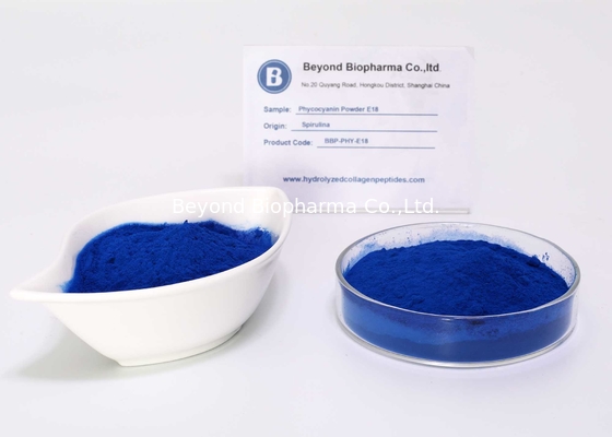 Water Soluble E18 Phycocyanin Powder For Natural Blue Food Colorant
