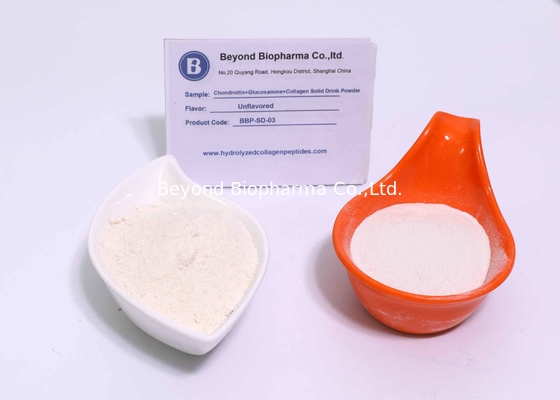 Customized Unflavored Solid Drinks Powder Containing Chondroitin / Gluocsamine / Collagen