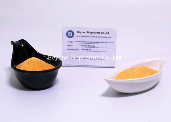 Dietary Supplement Contract Manufacturing For Orange Flavored Collagen Solid Drinks Powder