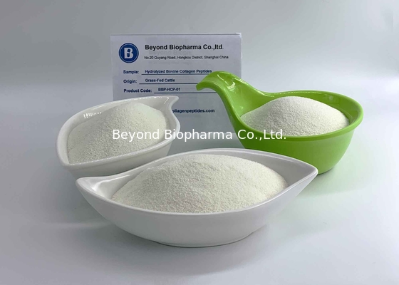 Odorless White Color Collagen Peptides Powder For Protein Energy Bar