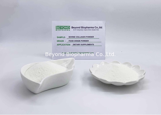 Hydrolyzed Bovine Origin Collagen Powder From Grass Fed Bovine Hides And Skins With Instant Solubility Into Water